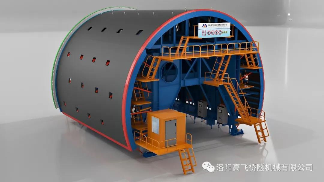 智能化信息化自动浇筑衬砌台车